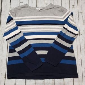 Northern Reflections Striped Pullover Sweater XL